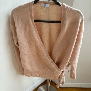 Baby pink cardigan